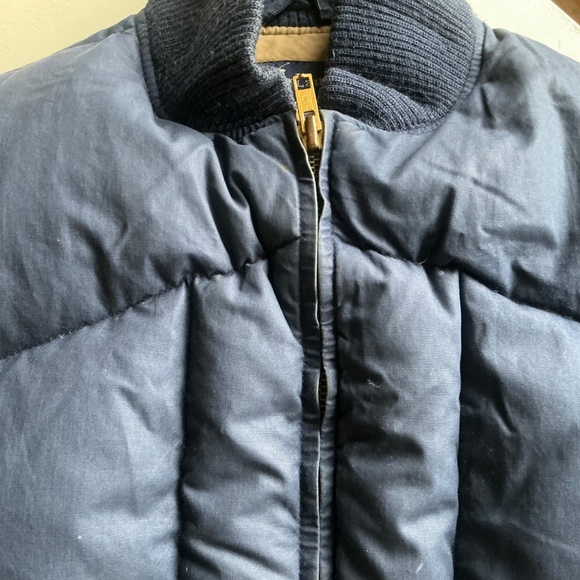 Ralph Lauren Navy Blue Down Vest Petite Small PS - Picture 5 of 13